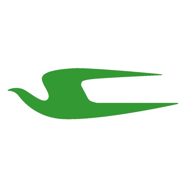 DECAL,LOGO,BIRD,VINYL,GREEN,LH,SERVICE