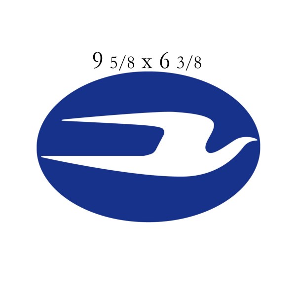 EMBLEM,GRILLE,LOGO,BLUEBIRD