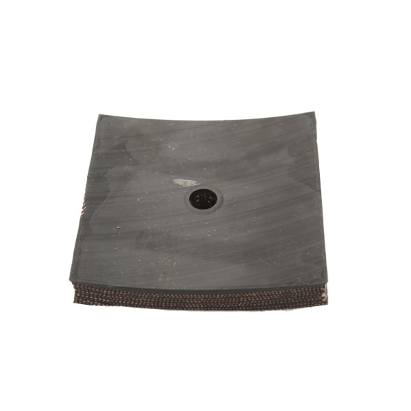 PAD,RUBBER,MTG,.25 X 2.50 X 2.50,W/.25 D