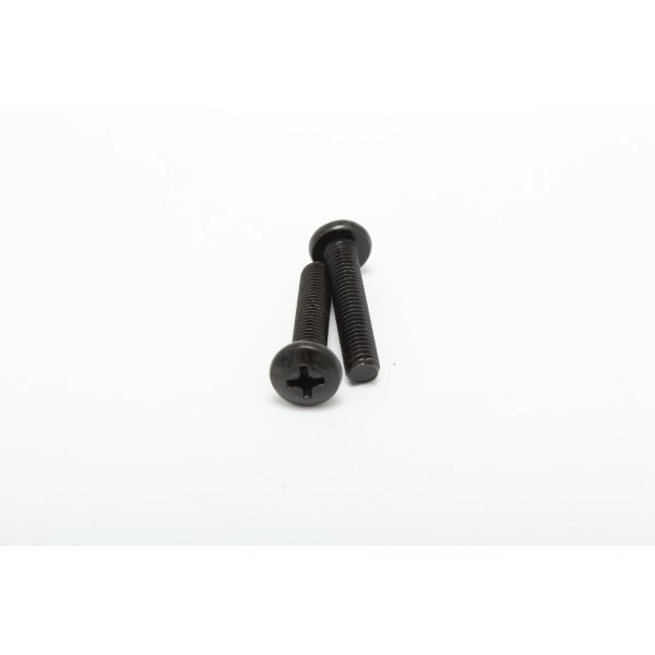 SCREWS MACH 10-32X1PH1 PAN HD BLKFLUORCA