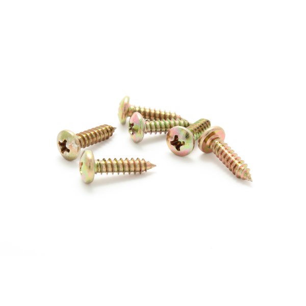 SCREW,10X3/4,PH,PAN,AB 0003,YEL ZN DICH