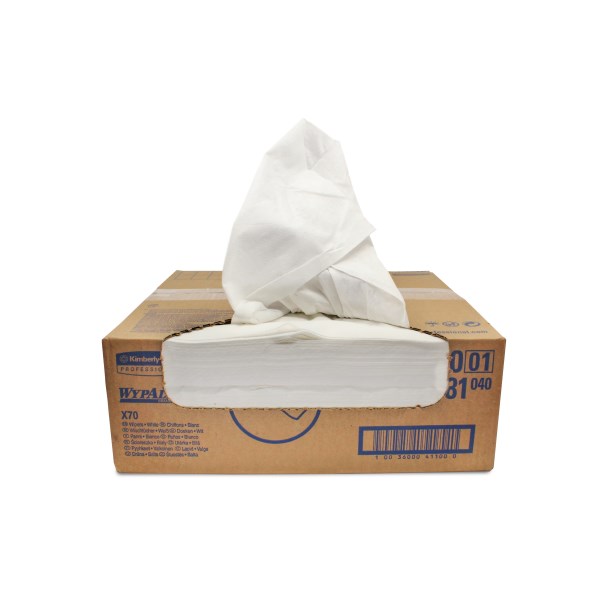 KIMTOWEL WORKHORSE WHITE 15" X 16.5 "