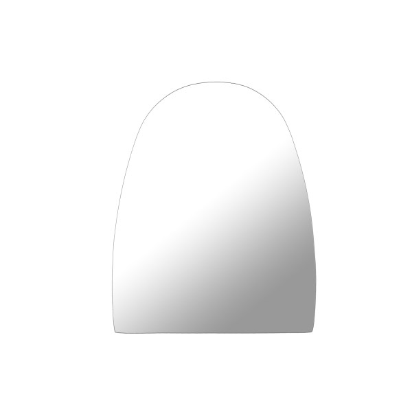 GLASS, FLAT, HEATED (AVIA STYLE MIRROR)