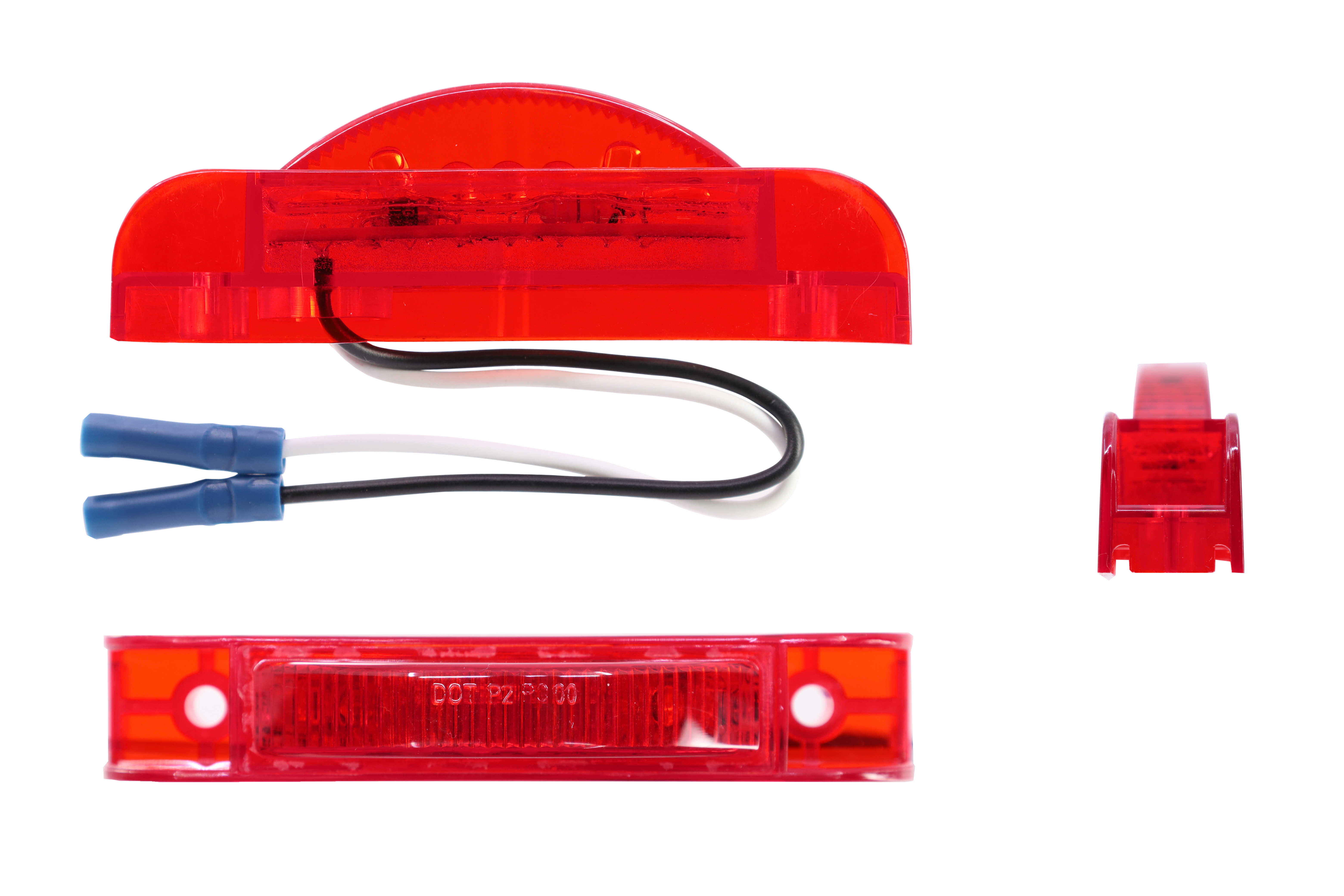 MARKER LIGHT RED PC RATED LED