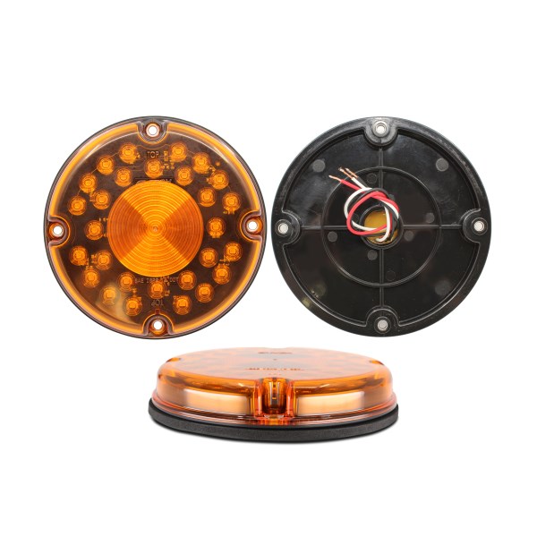 TURN SIGNAL LIGHT 7" LED AMBER