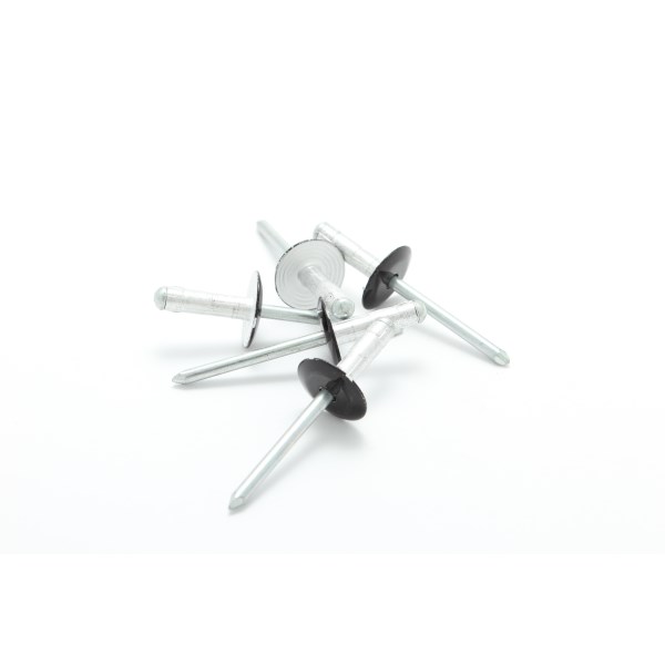 BLACK ALUMINUM RIVET 3/16