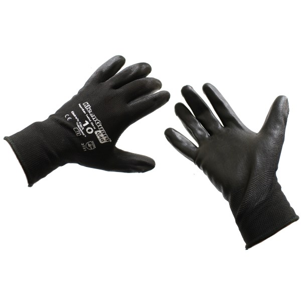 NITRIL GLOVES, BLACK (XLARGE)