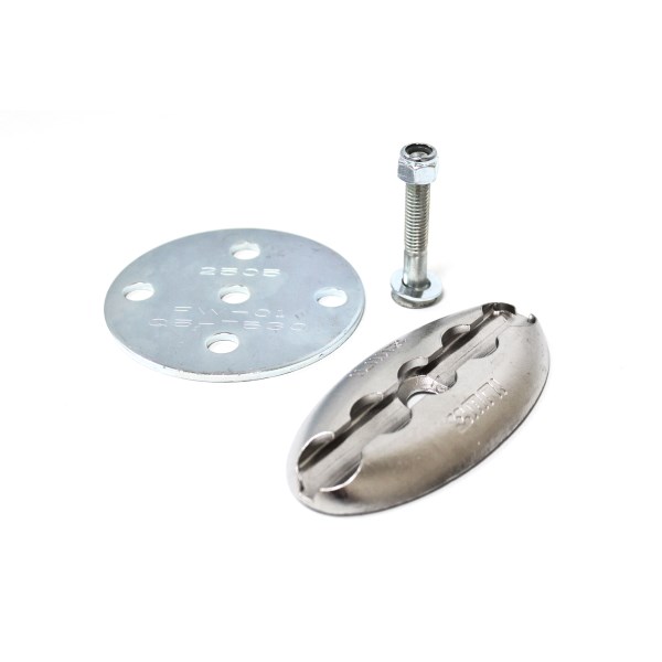 OVAL FLOOR POCKET WITH 'L' TRACK