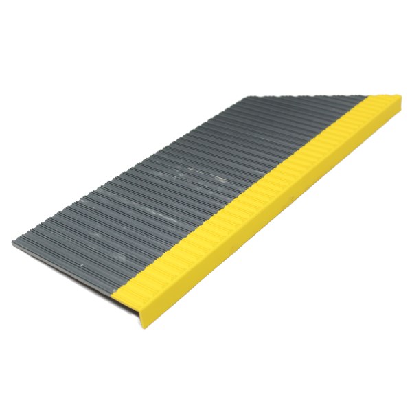 STEPTREAD, UPPER, GREY / YELLOW NOSING