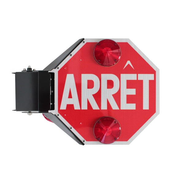 ELEC STOP ARM DEFENDER "ARRET" INCAN