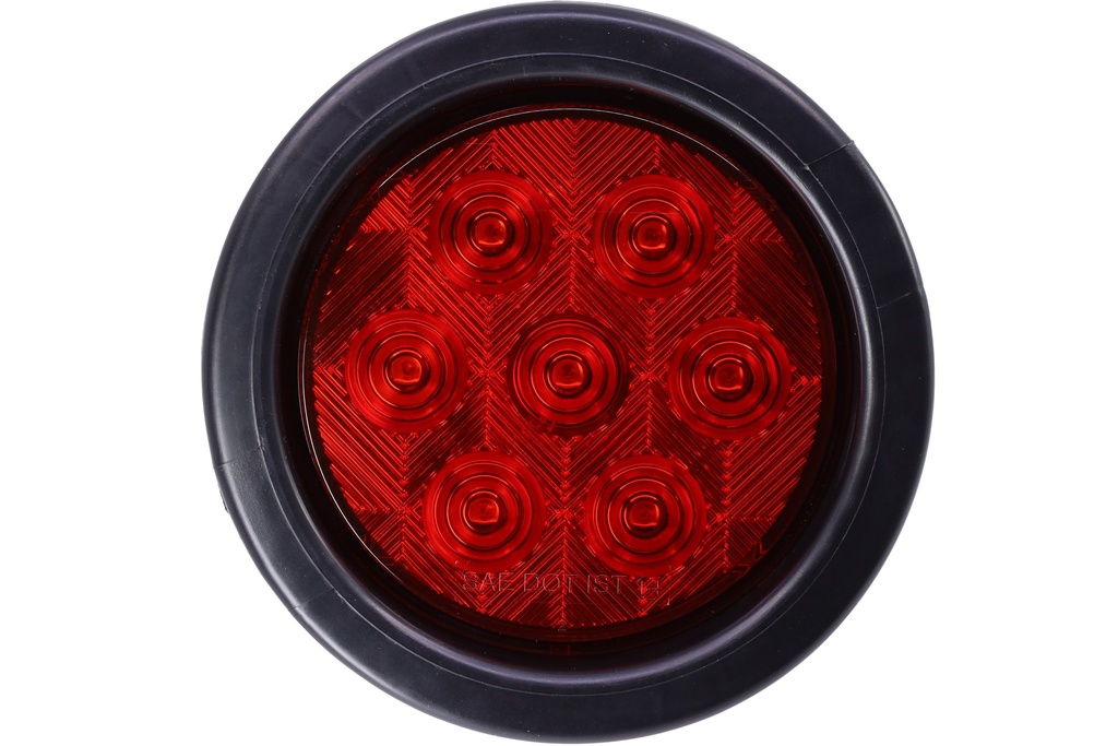 Light,Led,4In.Red,Grommet& Pigtail Incl.