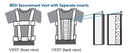 38 Besi Vest Complete/Inserts/Mount/Crotch Strap (38-40-44)