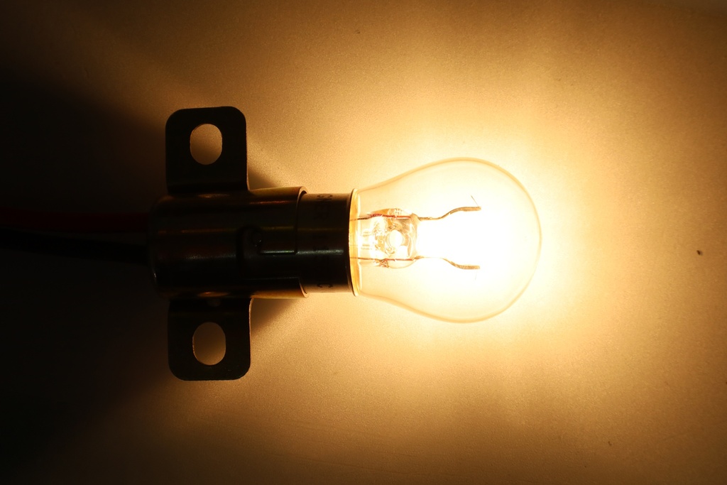 Light Socket W/Wires, Stop Arm