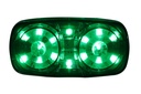 Marker,Light,Led,Green,Rectangular