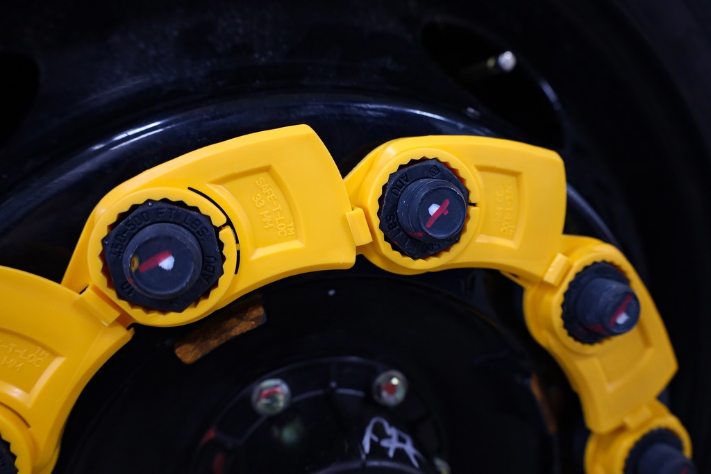 Loose Nut Indic.Safe-T-Lock,22Mm,Yellow
