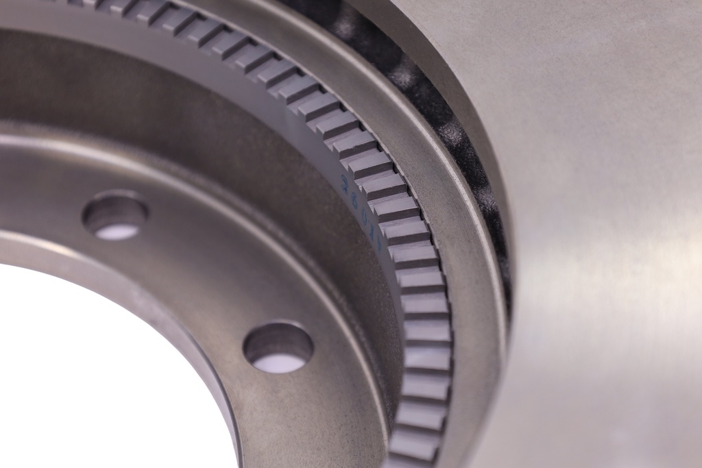 Rotor, Brake, Front, Nickel Plated ABS ring