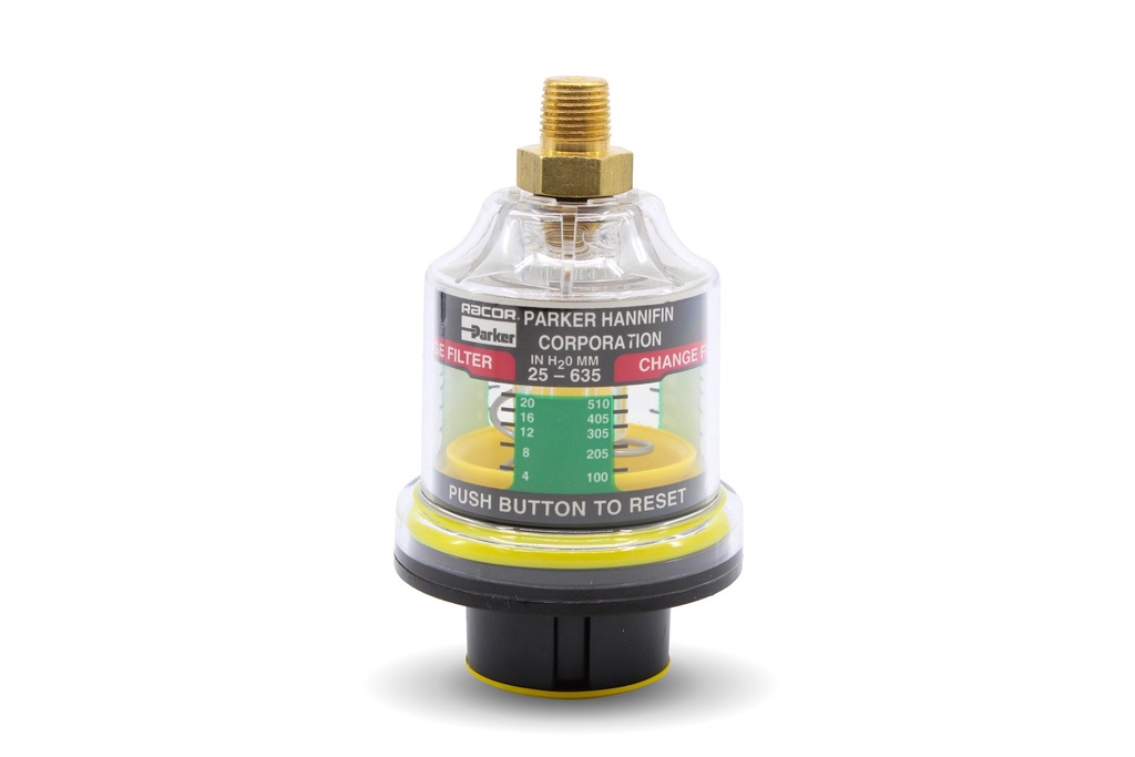 Indicator Air Restriction 25In W/O Elbow