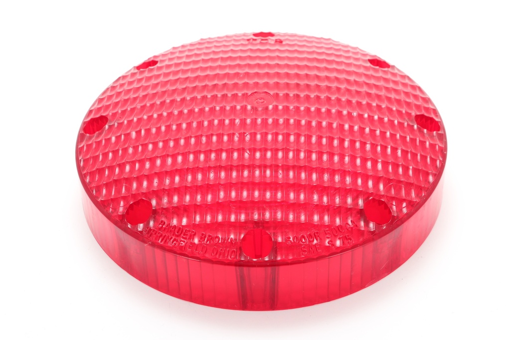Lens,Stop Light,7In Red,Bb Series 5000