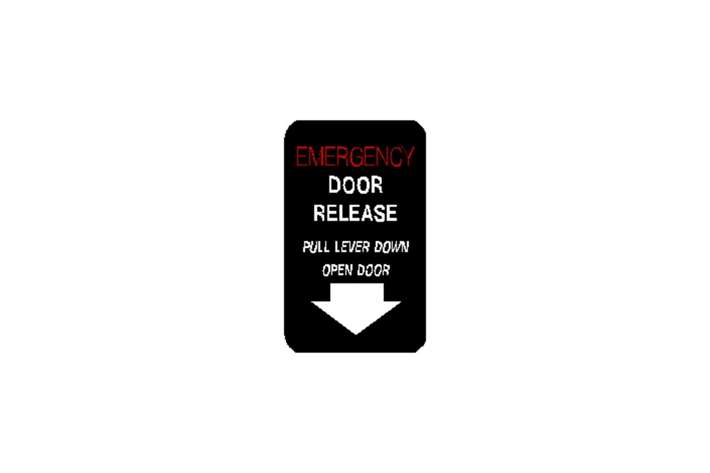 Decal Em Release Air Dr I/S Dash