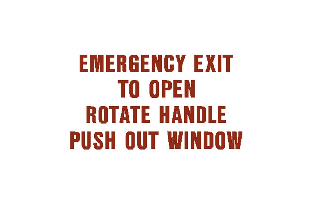 Decal,Pushout Window,Instructions,Sm