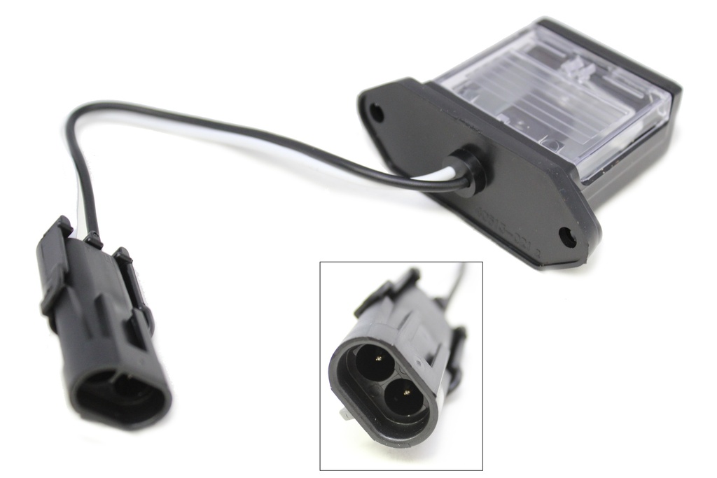 Light,License,Incan W/ Wp Conn