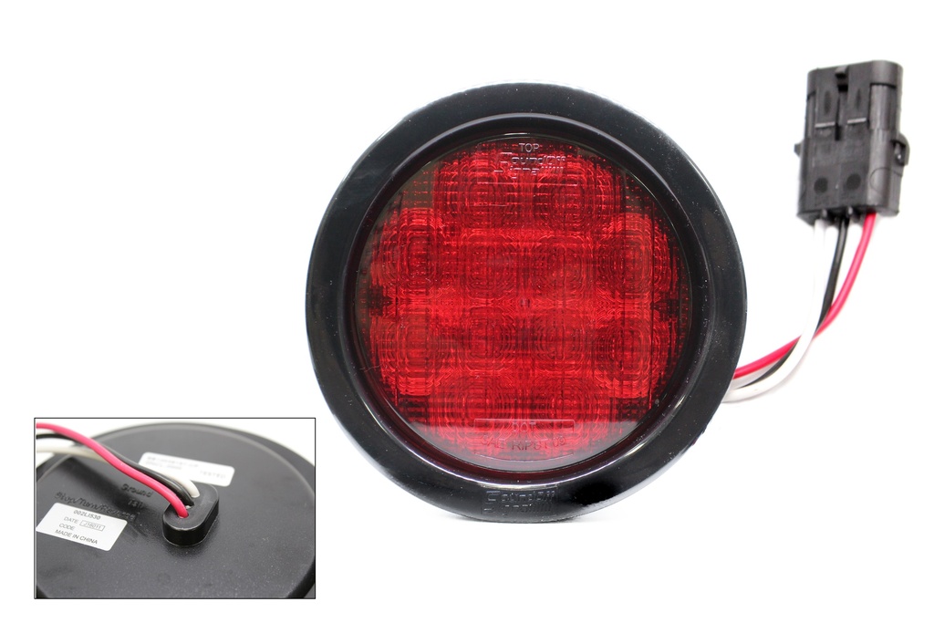 Light,Stop-Tail,Led,4 Inch W-Conn [30]