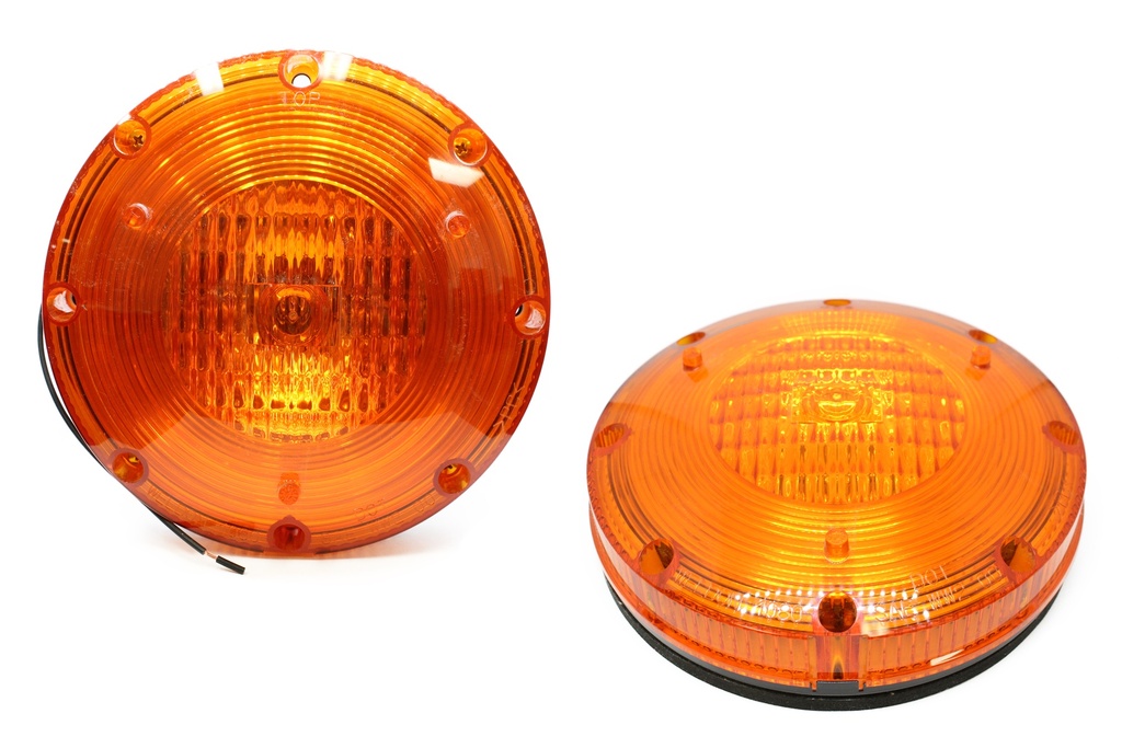 Light, Warning Amber 7" Halogen, 1 Wire