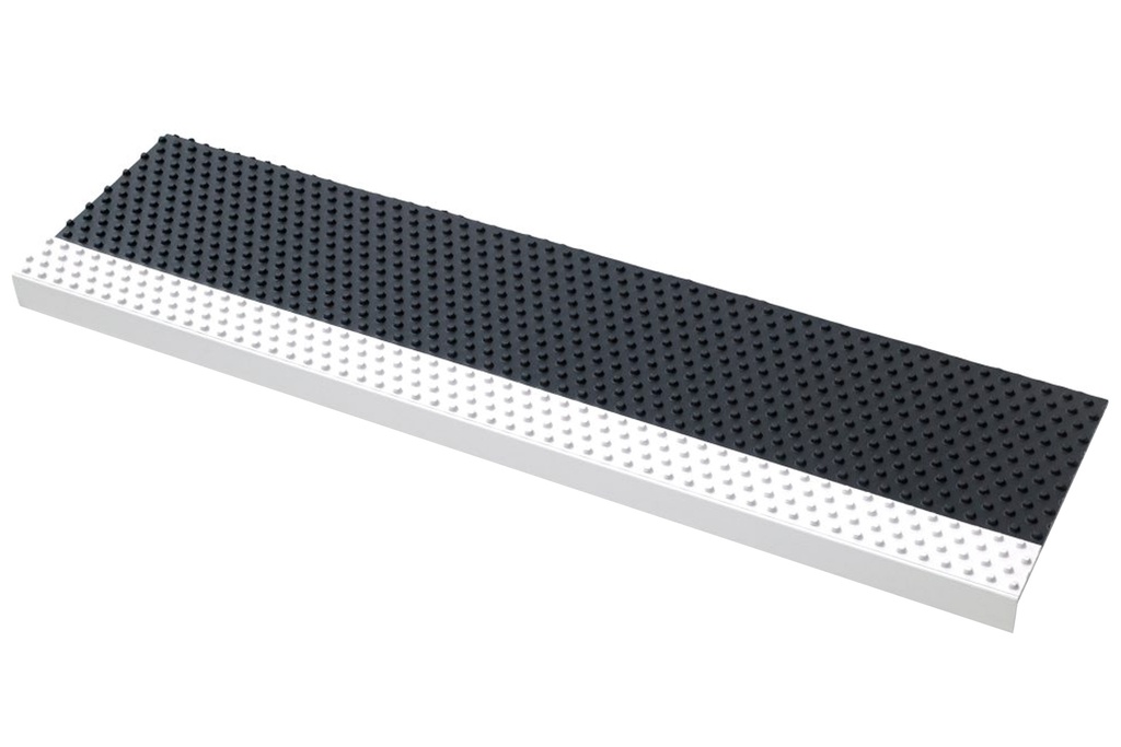 12X37 Gray Pebble Tread