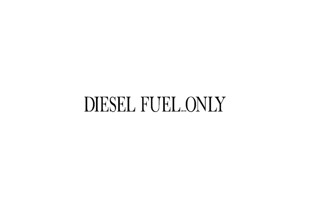 Diesel Fuel 1"