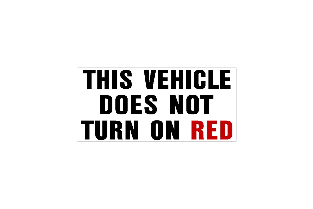 Dont Turn/Red /No Backing