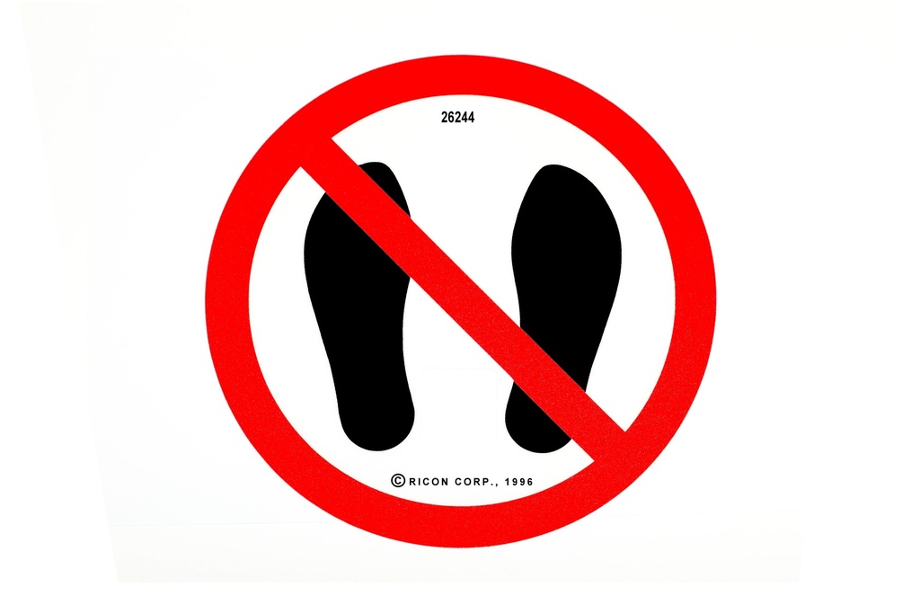 Decal "No Step"
