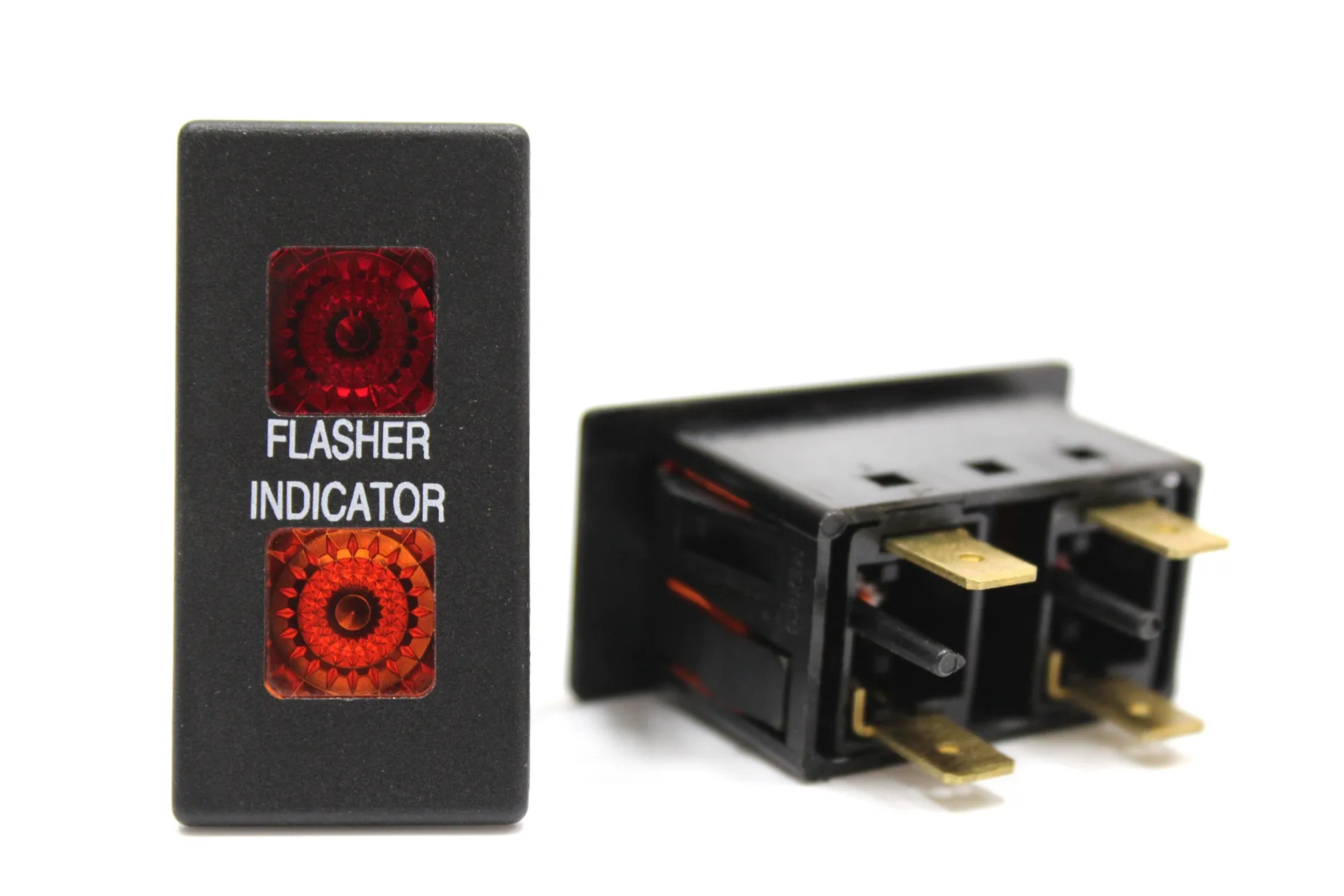 Illuminated Plug, Red/Amber