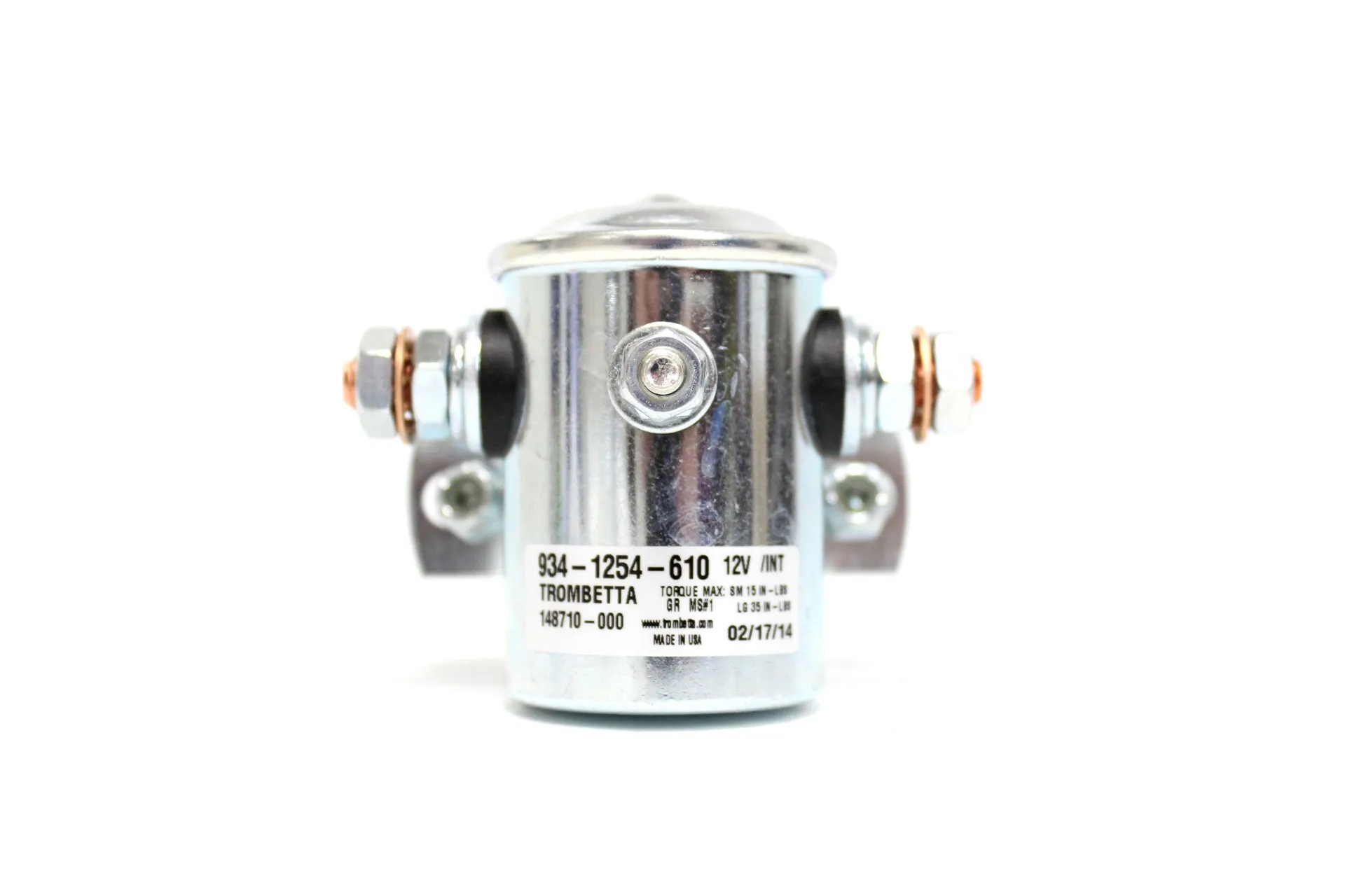 Solenoid 12V Single Pole