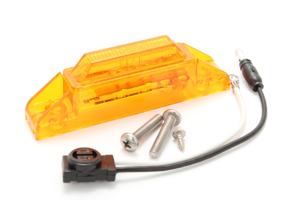 Clear/Ident. Led Thin-Line Yellow(2 Led)
