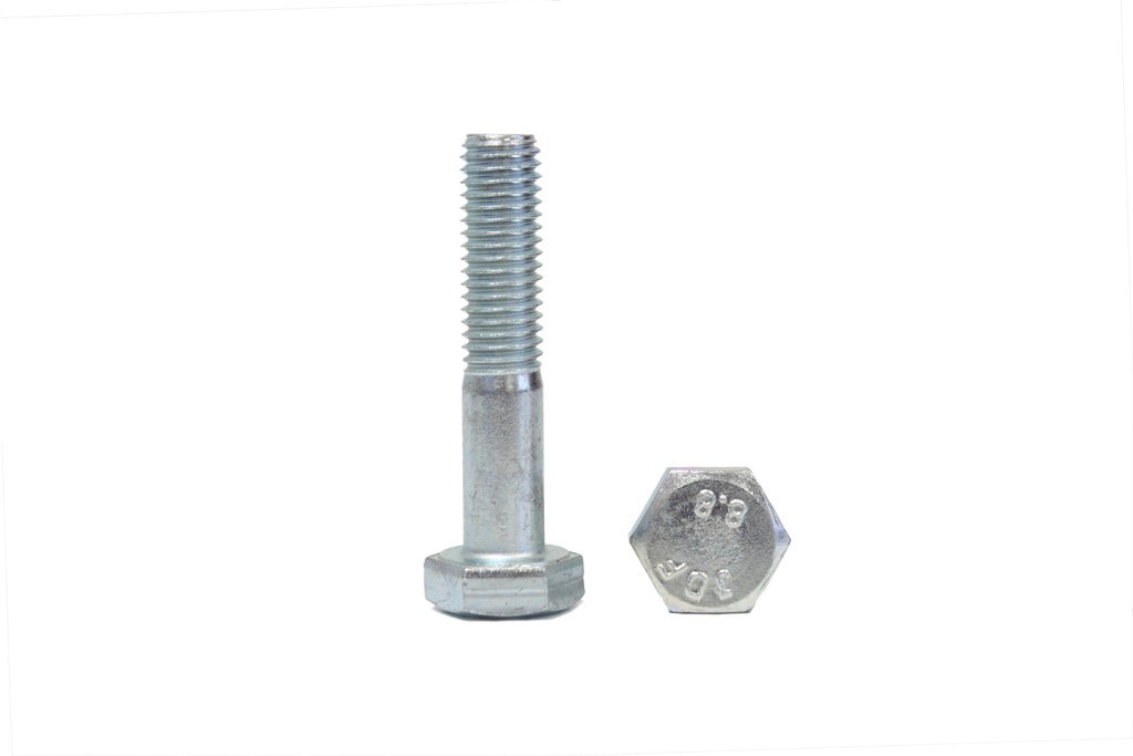 Bolt M10-1.5 X 50Mm Din 931 Cl.8.8 Zinc