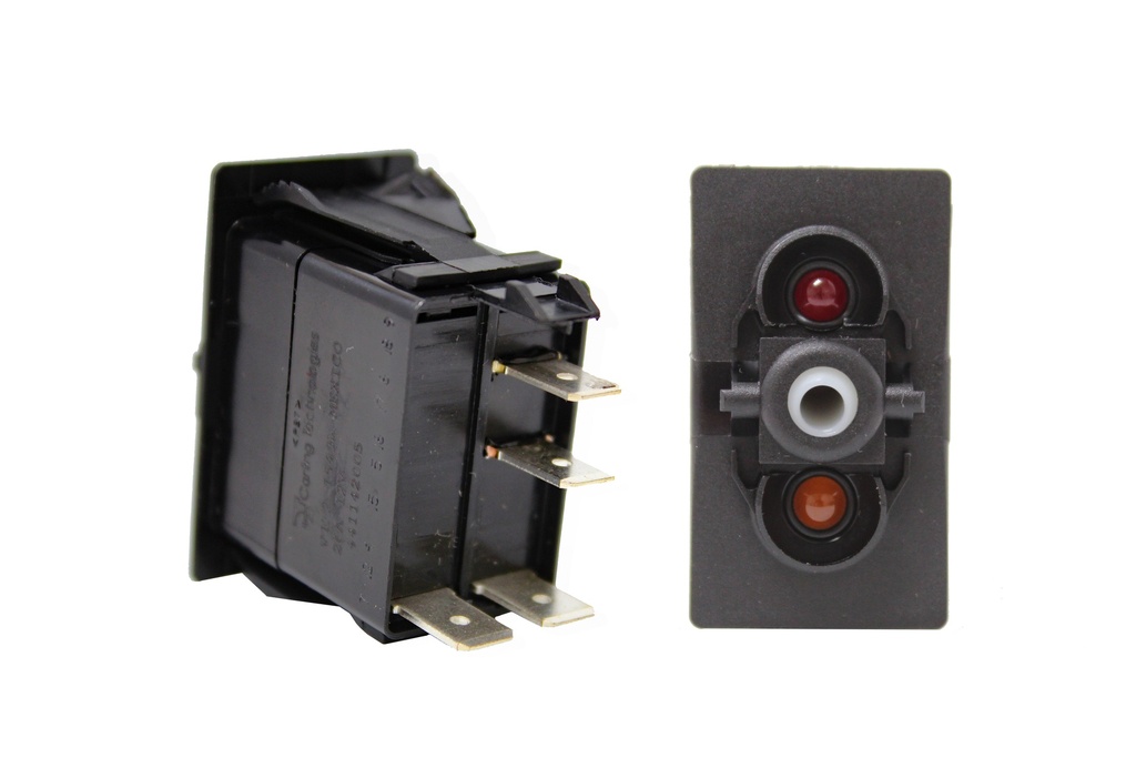 Switch Off/On Back Light Amber/Red