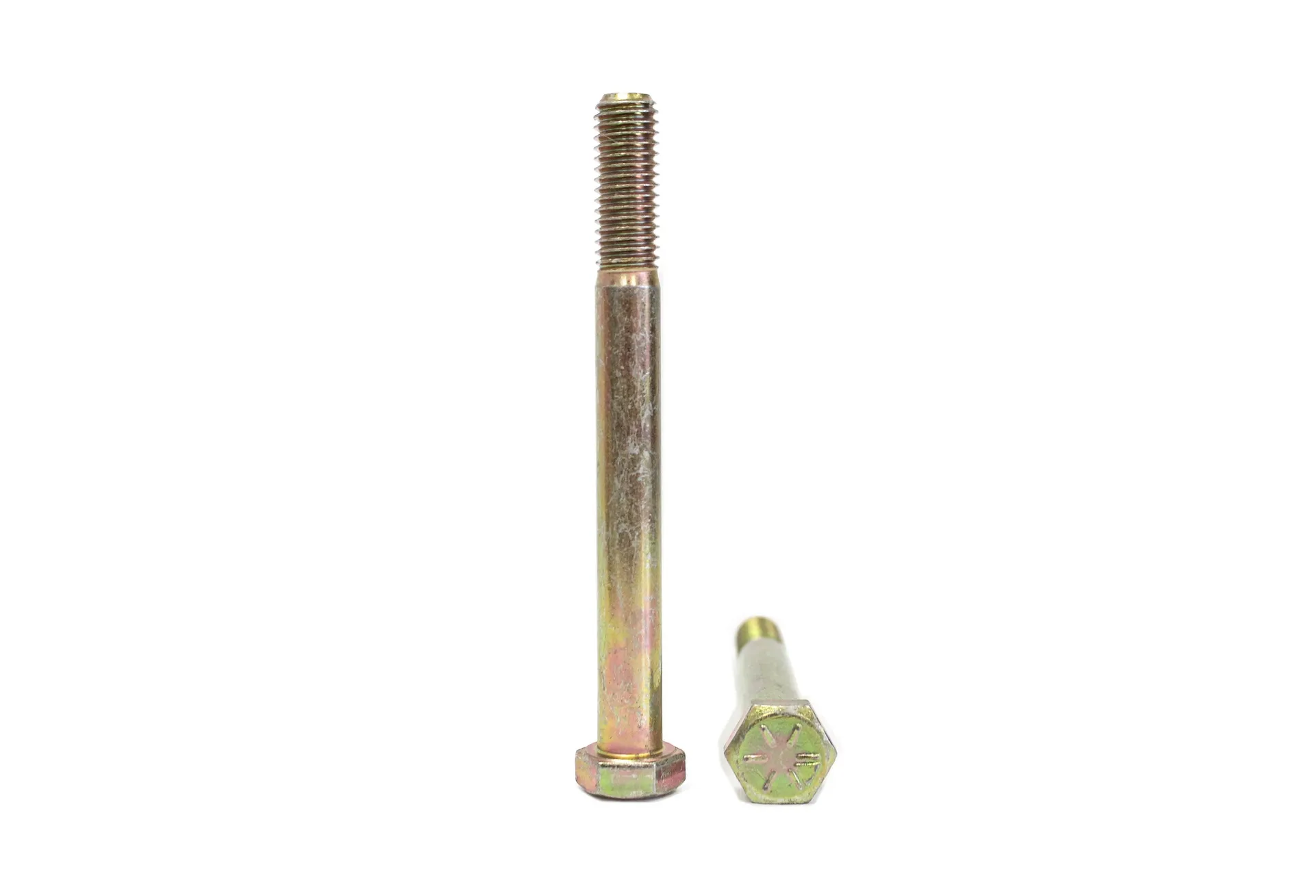 Hex Screw Gr8 Zc  1/2-13 X 5 In
