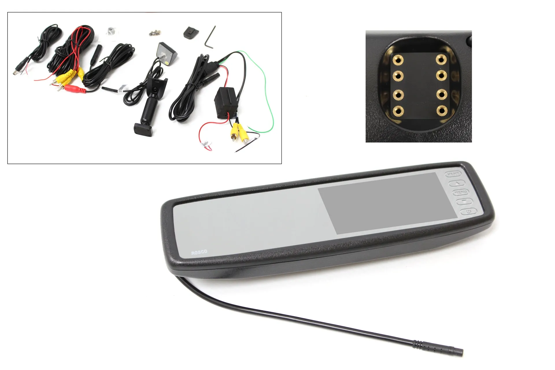 R/V Mirror/Monitor Back-Up Camera System