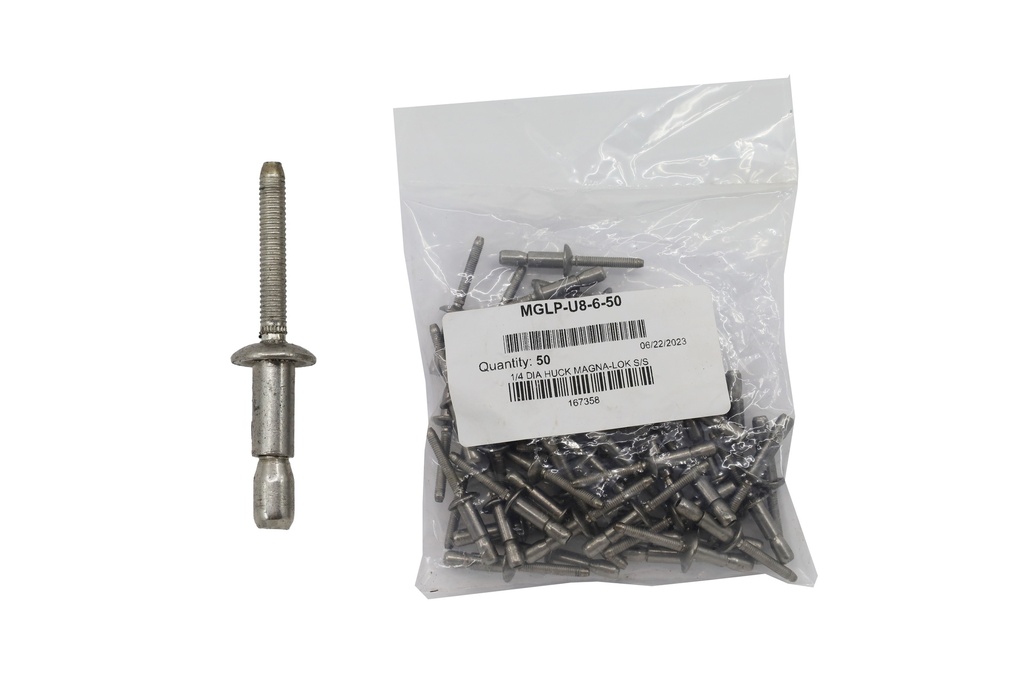 Rivet,S/S,1/4X.375 / Bag Of 50