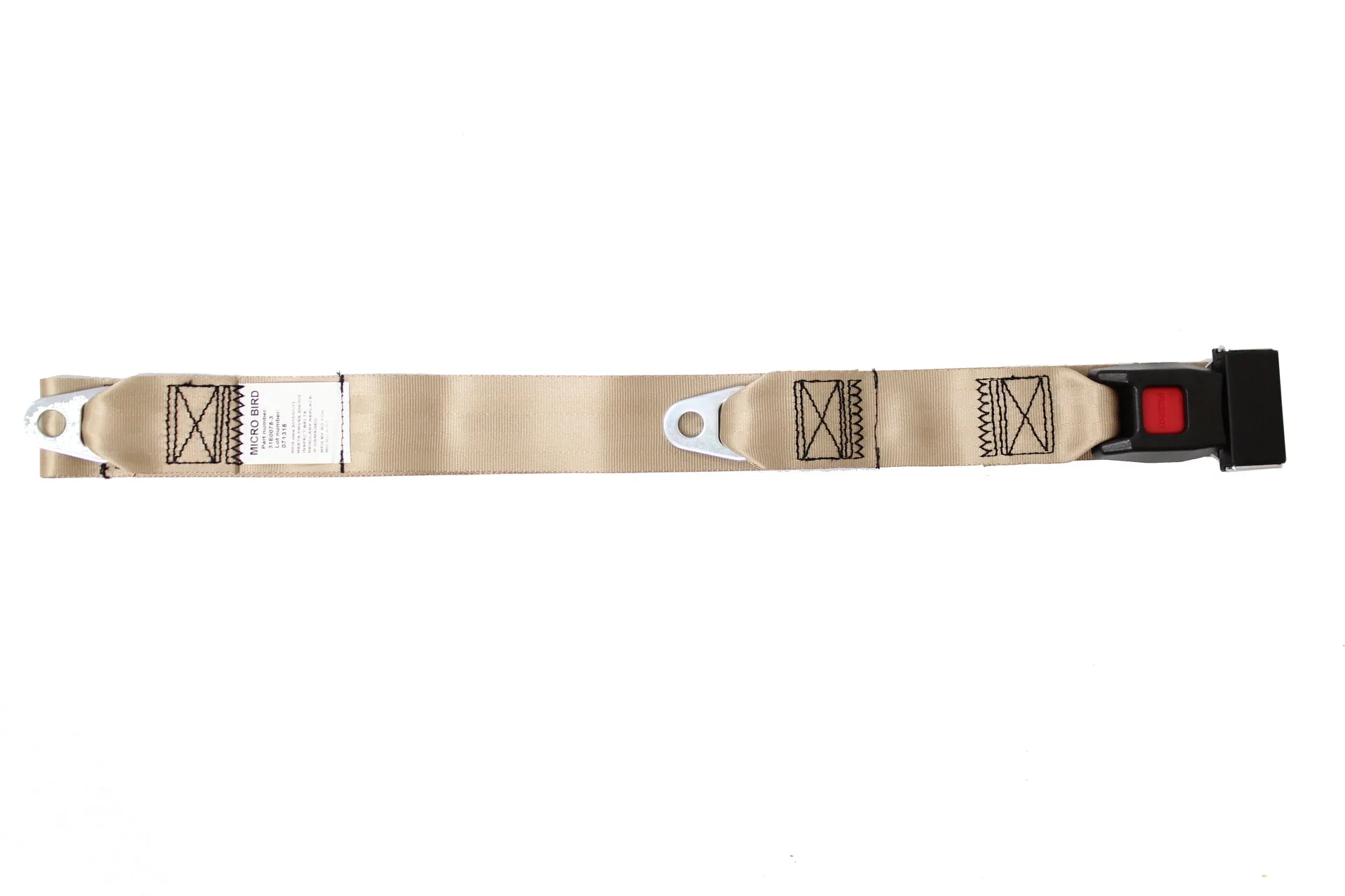 School Bus 2P S Belt Tan
