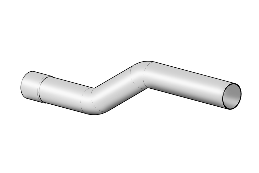 Exhaust Pipe For Suspension