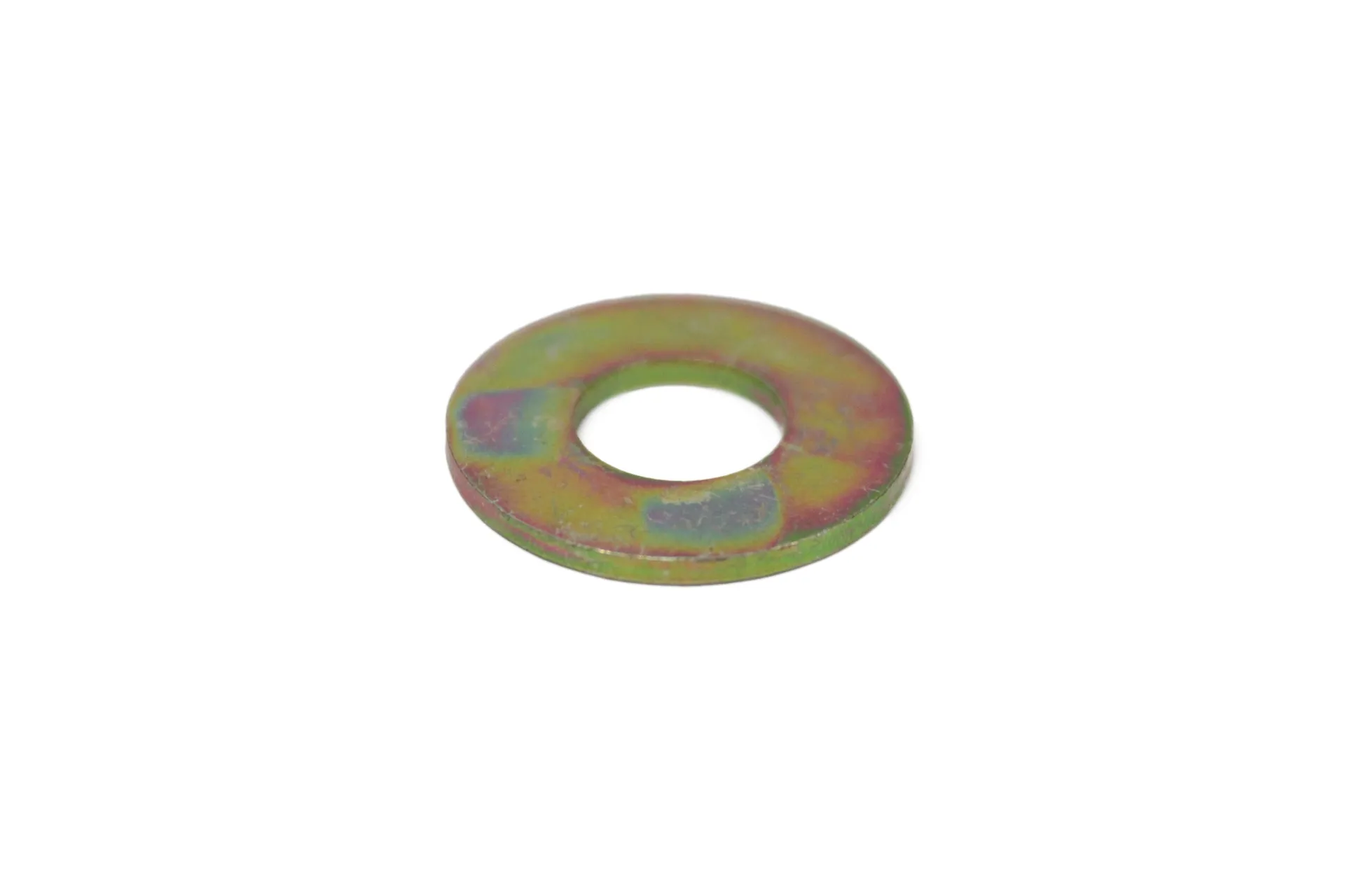 Flat Washer, USS, Gr 8, Zinc, 3/8