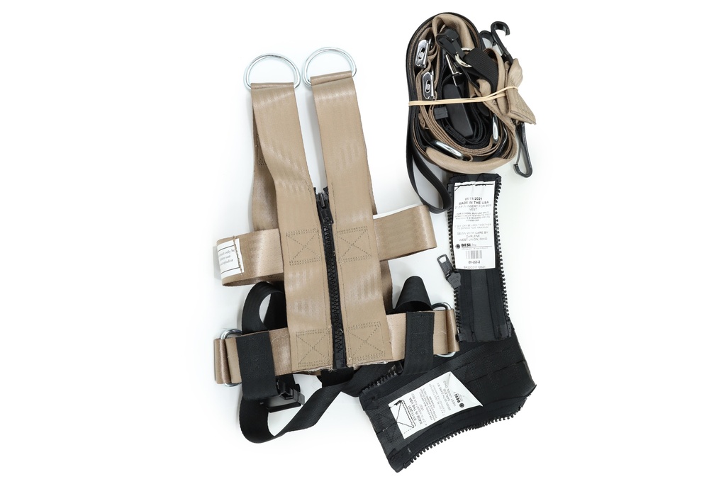 22 Complete Vest W/Crotch Strap And Safe Journey Seat Mount