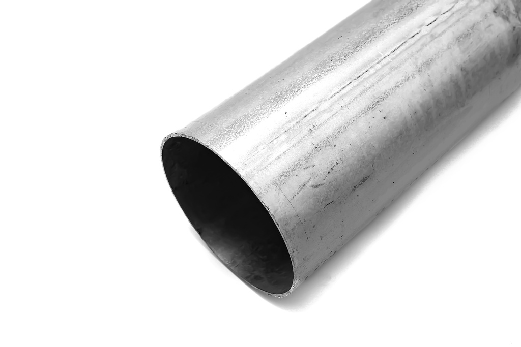 4" St Pipe 7 Ft Stainless Steel       [Lt]