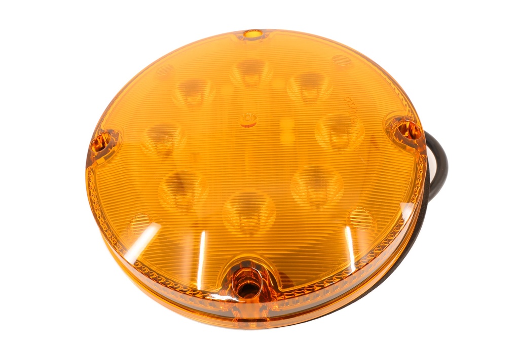 Amber 7" Optronic Warning Light