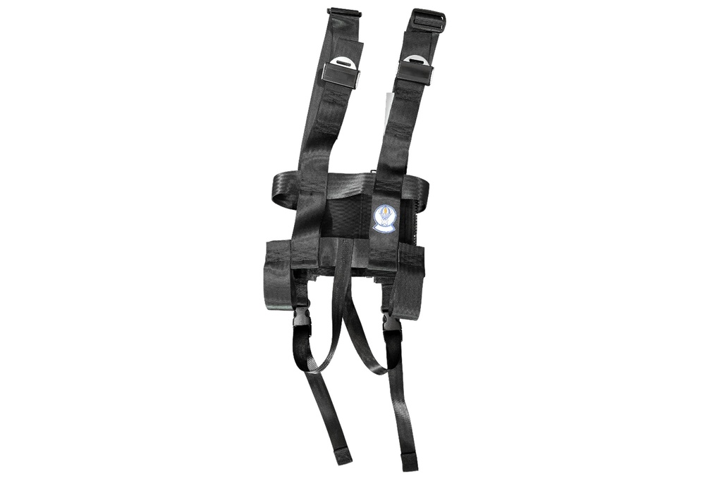 Adjustable Zipper Vest W/Loops Lg