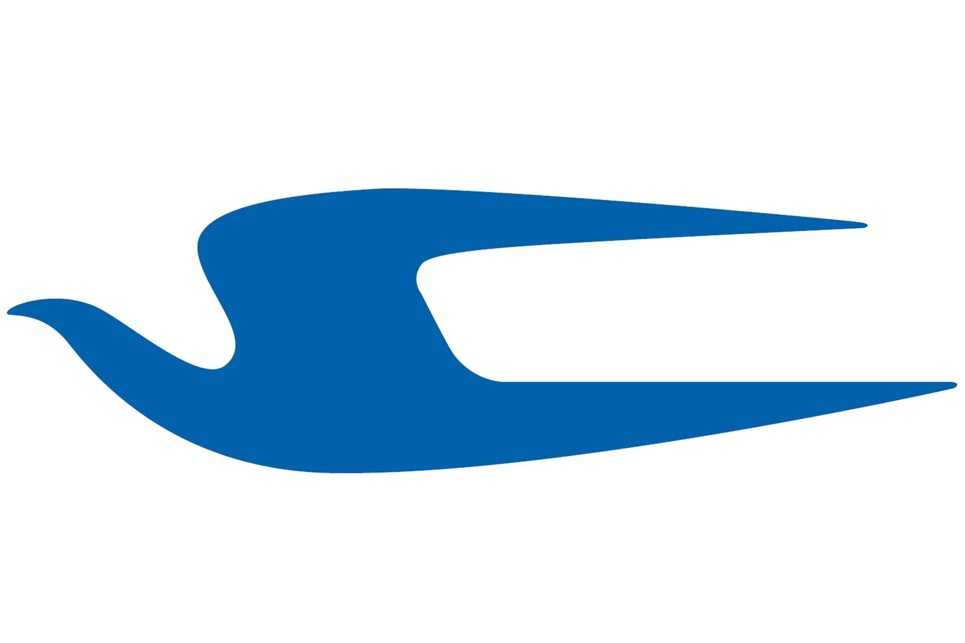 Auto-Collant, Logo Blue Bird,Bleu,Gauche