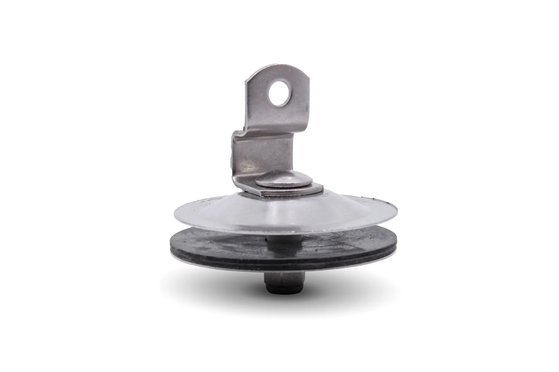 Base De Miroir En Acier Inox.