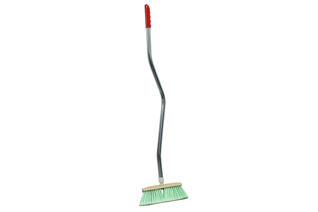 Broom, Brush And 2709-H Handle Under Seat W/Curved Handle   [12]