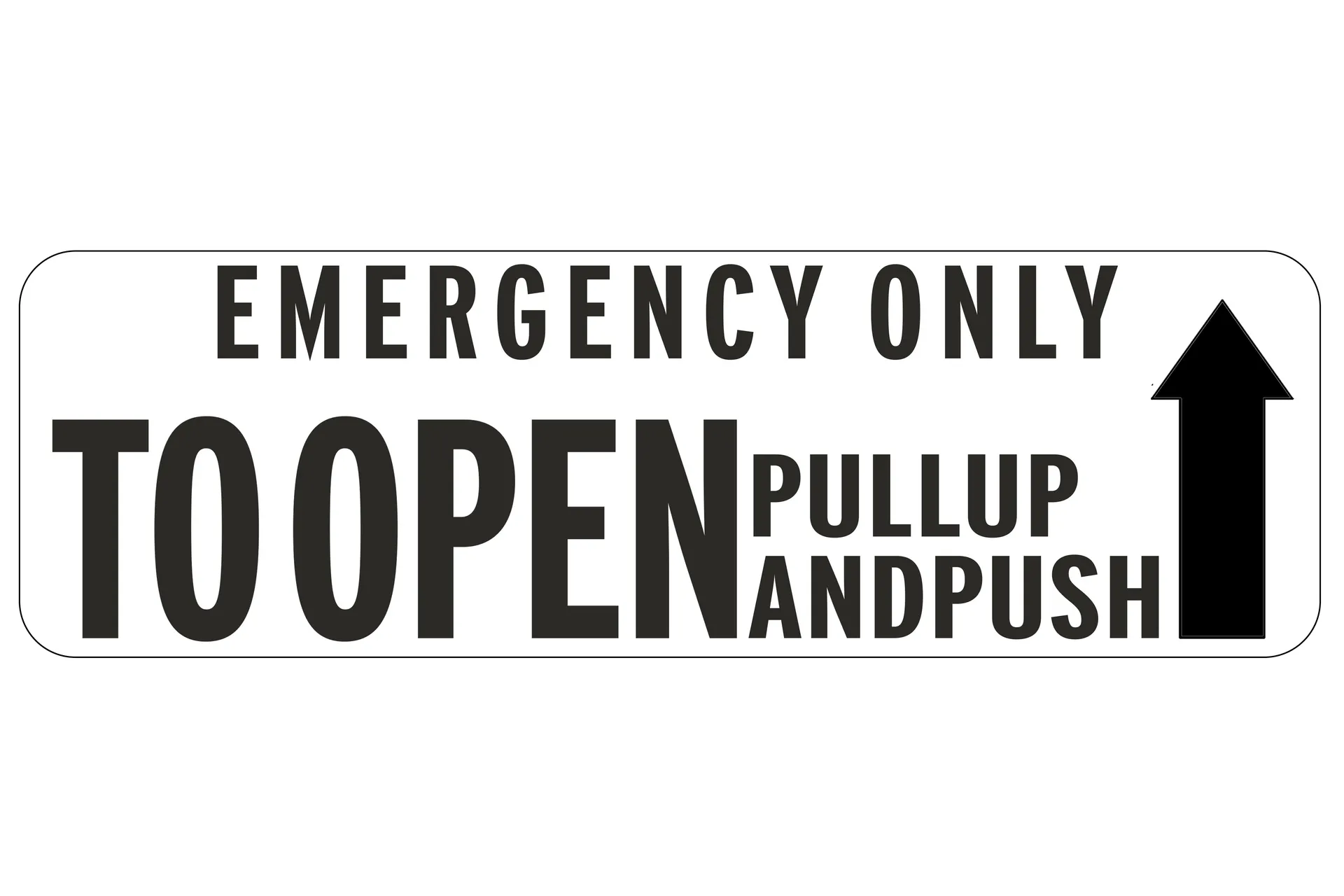 Sticker,"To Open Pull Up ...¨
